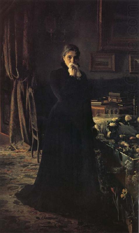 THis Inconsolable Giref, Ivan Nikolaevich Kramskoy